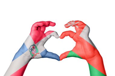 Dominik Cumhuriyeti Umman Kalbi, El hareketi kalp yapma, Kırpma Yolu