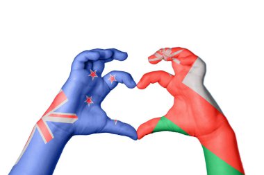 Yeni Zelanda Umman Kalbi, El hareketi kalp yapmak, Kırpma Yolu