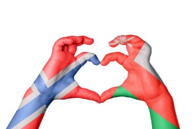 Norveç Umman Kalbi, El hareketi kalp yapmak, Kırpma Yolu