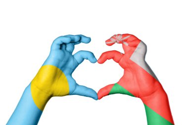 Palau Umman Kalbi, El hareketi kalp yapmak, Kırpma Yolu