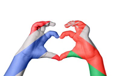 Tayland Umman Kalbi, El hareketi kalp yapma, Kırpma Yolu