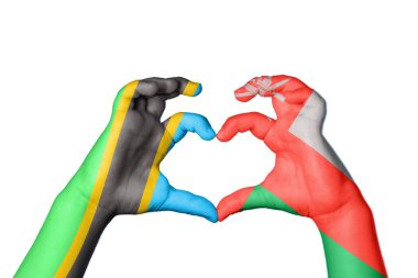 Tanzanya Umman Kalbi, El hareketi kalp yapma, Kırpma Yolu