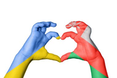 Ukrayna Umman Kalbi, El hareketi kalp yapma, Kırpma Yolu