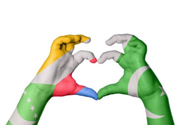 Komoros Pakistan Kalbi, El hareketi kalp yapma, Kırpma Yolu