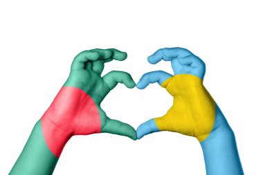 Bangladeş Palau Kalbi, El hareketi kalp yapmak, Kırpma Yolu