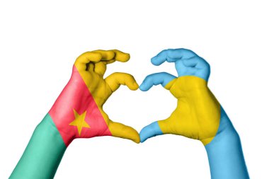 Kamerun Palau Kalbi, El hareketi kalp yapma, Kırpma Yolu