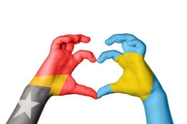 Doğu Timor Palau Kalbi, El hareketi kalp yapma, Kırpma Yolu