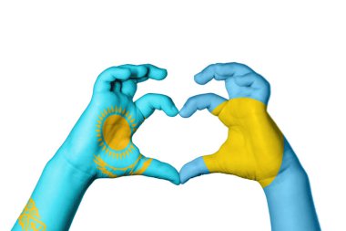 Kazakistan Palau Kalbi, El hareketi kalp yapma, Kırpma Yolu