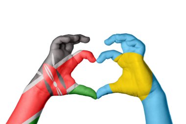 Kenya Palau Kalbi, El hareketi kalp yapmak, Kırpma Yolu