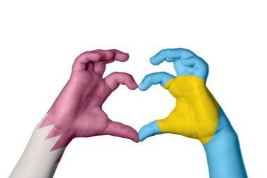 Katar Palau Kalbi, El hareketi kalp yapma, Kırpma Yolu