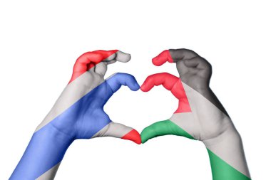 Tayland Filistin Kalbi, El hareketi kalp yapma, Kırpma Yolu