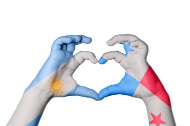 Arjantin Panama Kalbi, El hareketi kalp yapma, Kırpma Yolu