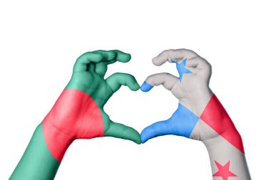 Bangladeş Panama Kalbi, El hareketi kalp yapmak, Kırpma Yolu