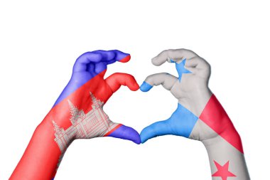 Kamboçya Panama Kalbi, El hareketi kalp yapmak, Kırpma Yolu