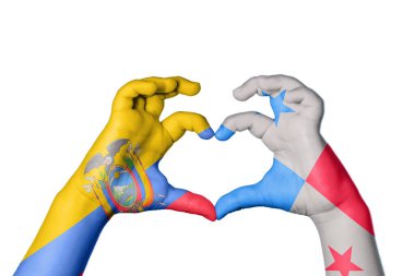 Ekvador Panama Kalbi, El hareketi kalp yapma, Kırpma Yolu