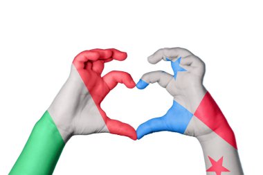 İtalya Panama Kalbi, El hareketi kalp yapma, Kırpma Yolu