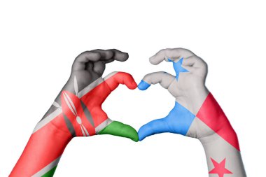 Kenya Panama Kalbi, El hareketi kalp yapmak, Kırpma Yolu