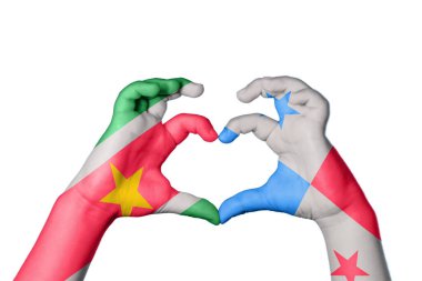 Surinam Panama Heart, El hareketi kalp yapma, Kırpma Yolu