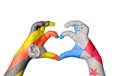 Uganda Panama Kalbi, El hareketi kalp yapmak, Kırpma Yolu