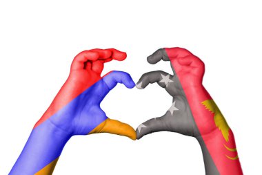 Ermenistan Papua Yeni Gine Kalbi, El hareketi kalp yapma, Kırpma Yolu