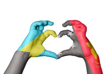 Bahamalar Papua Yeni Gine Kalbi, El hareketi kalp yapma, Kırpma Yolu