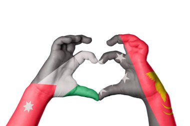 Jordan Papua Yeni Gine Kalbi, El hareketi kalp yapma, Kırpma Yolu