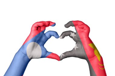 Laos Papua Yeni Gine Kalbi, El hareketi kalp yapma, Kırpma Yolu