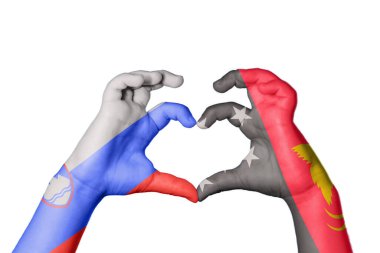 Slovenya Papua Yeni Gine Kalbi, El hareketi kalp yapma, Kırpma Yolu