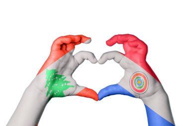 Lübnan Paraguay Kalbi, El hareketi kalp yapma, Kırpma Yolu