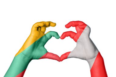 Litvanya Peru Kalbi, El hareketi kalp yapma, Kırpma Yolu