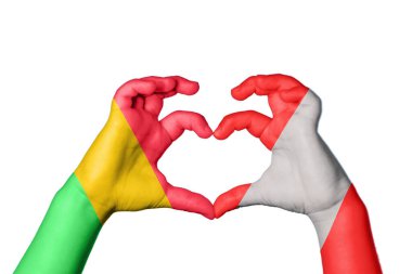 Mali Peru Kalbi, El hareketi kalp yapma, Kırpma Yolu