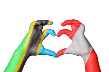 Tanzanya Peru Kalbi, El hareketi kalp yapma, Kırpma Yolu