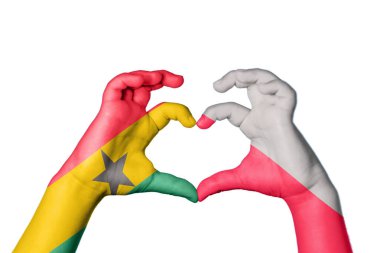 Gana Polonya Kalbi, El hareketi kalp yapma, Kırpma Yolu