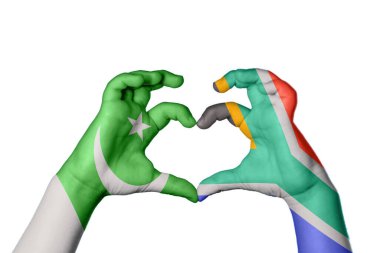 Pakistan Güney Afrika Kalbi, El hareketi kalp yapma, Kırpma Yolu