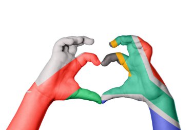 Umman Güney Afrika Kalbi, El hareketi kalp yapma, Kırpma Yolu