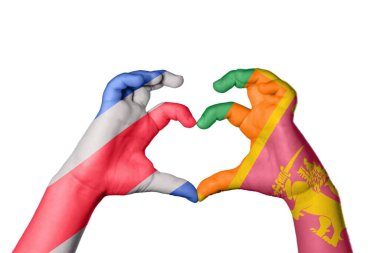 Kosta Rika Sri Lanka Kalbi, El hareketi kalp yapma, Kırpma Yolu