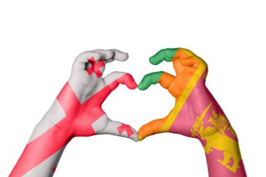 Georgia Sri Lanka Kalbi, El hareketi kalp yapma, Kırpma Yolu