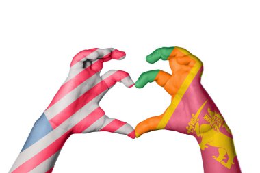 Liberya Sri Lanka Kalbi, El hareketi kalp yapma, Kırpma Yolu