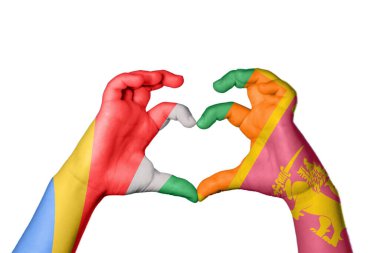 Seyşeller Sri Lanka Kalbi, El hareketi kalp yapma, Kırpma Yolu