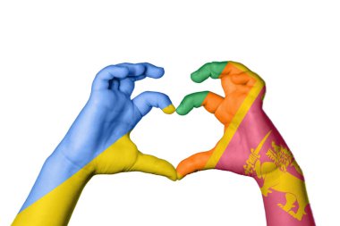 Ukrayna Sri Lanka Kalbi, El hareketi kalp yapma, Kırpma Yolu