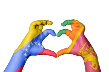 Venezuela Sri Lanka Kalbi, El hareketi kalp yapma, Kırpma Yolu