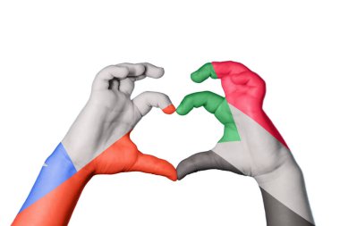 Şili Sudan Kalbi, El hareketi kalp yapma, Kırpma Yolu