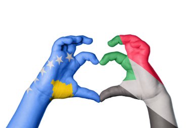 Kosova Sudan Kalbi ve El hareketi kalp yaptı, Yol Kesme