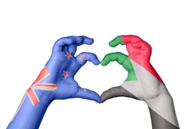 Yeni Zelanda Sudan Kalbi, El hareketi kalp yapma, Kırpma Yolu