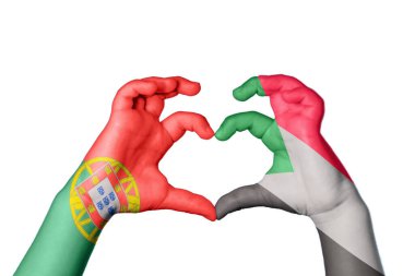 Portekiz Sudan Kalbi, El hareketi kalp yapma, Kırpma Yolu
