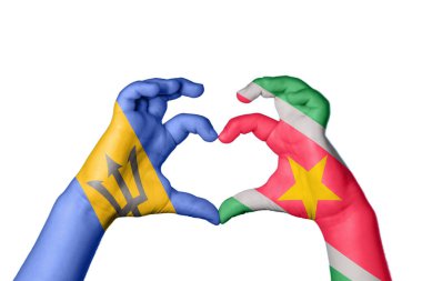 Barbados Surinam Heart, El hareketi kalp yapma, Kırpma Yolu