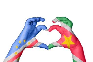 Cape Verde Surinam Heart, El hareketi kalp yapmak, Kırpma Yolu
