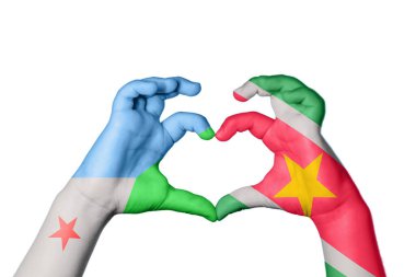 Cibuti Surinam Heart, El hareketi kalp yapma, Kırpma Yolu