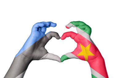 Estonya Surinam Heart, El hareketi kalp yapma, Kırpma Yolu