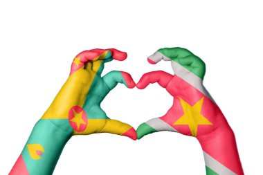 Grenada Surinam Heart, El hareketi kalp yapma, Kırpma Yolu